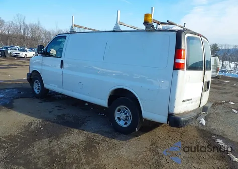 2019 Chevrolet Express 2500 Work Van from USA, damaged, VIN 1GCWGAFG0K1246480